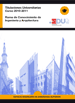Portada: Titulaciones Universitarias: Rama de Ingeniería y Arquitectura